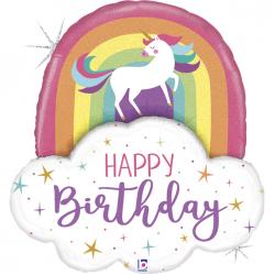 UNICORN RAINBOW BIRTHDAY 35'