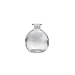 VASE BOULE TRANSPARENT DIA 12.5CM X 14.5CM