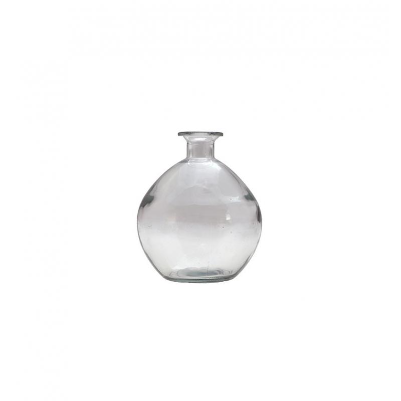 VASE BOULE TRANSPARENT DIA 9CM X 9.5CM