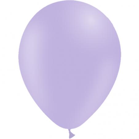 25 BALLONS LATEX 5' PASTEL LAVANDE