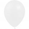 25 BALLONS LATEX BLANC 5'