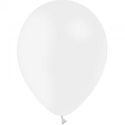 50 BALLONS LATEX 12' BLANC