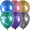 10 BALLONS LATEX 12' ASSORTIS BRILLANT