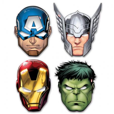 6 Masques Avengers