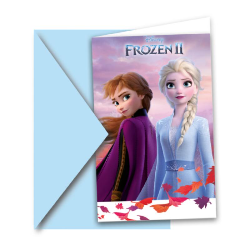 6 invitations frozen 2