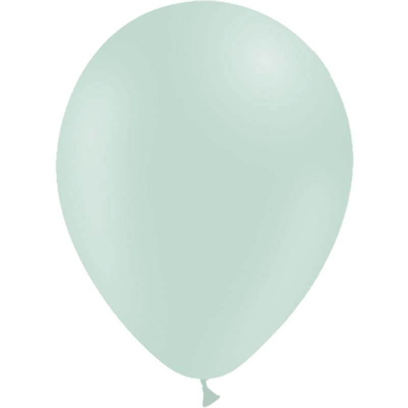 10 BALLONS LATEX 12' PASTEL MENTHE