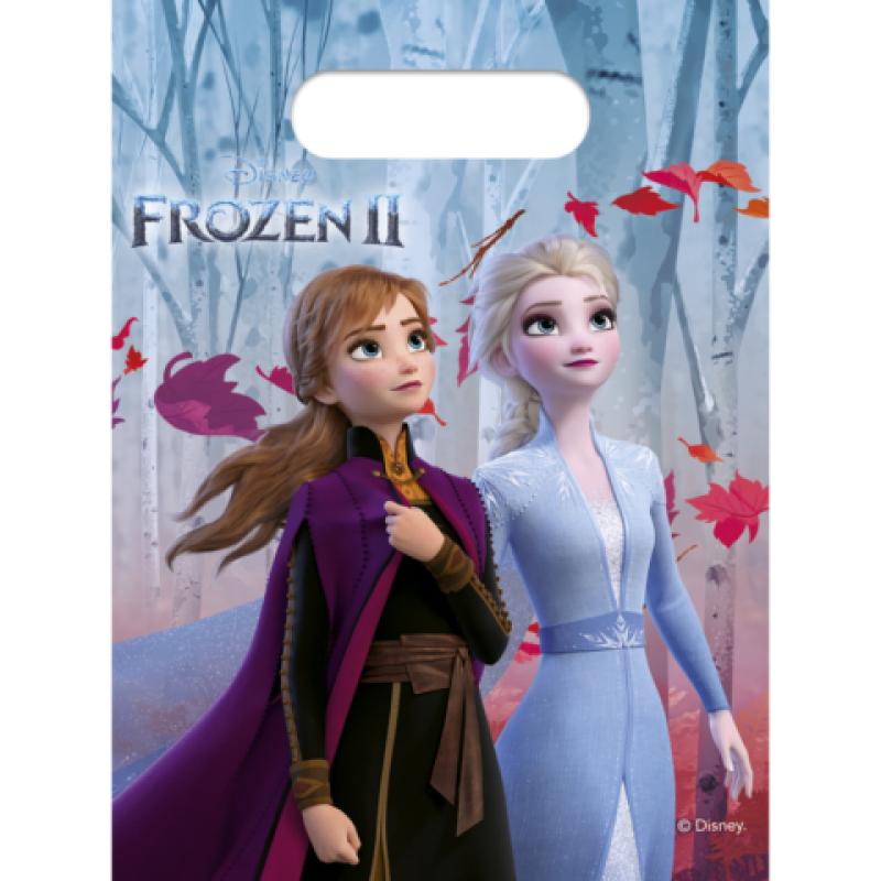 6 sac cadeaux frozen 2