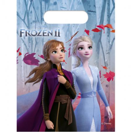 6 sac cadeaux frozen 2