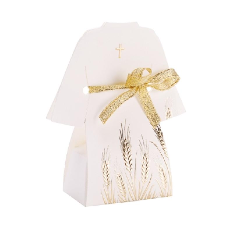 6X4X11,5CM COMMUNION ROBE