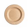 8 ASSIETTES 21CM COMPOSTABLE RIGHE KRAFT