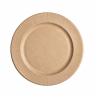 8 ASSIETTES 27CM COMPOSTABLE RIGHE KRAFT