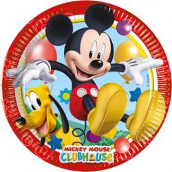 8 Assiettes Mickey