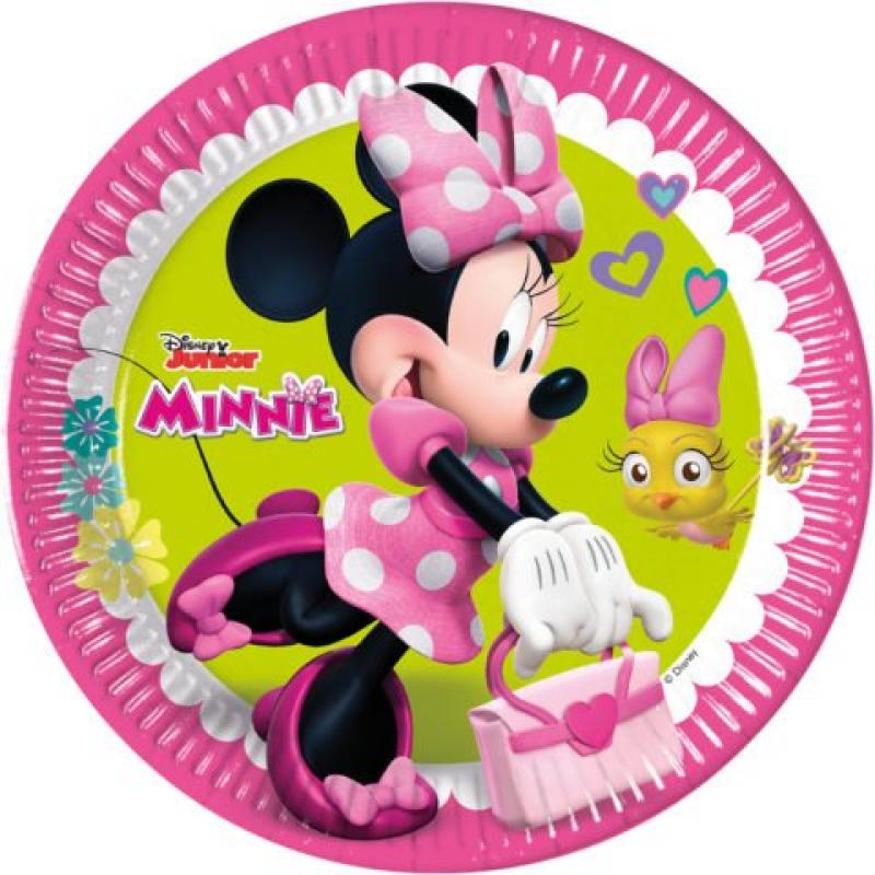 8 Assiettes Minnie