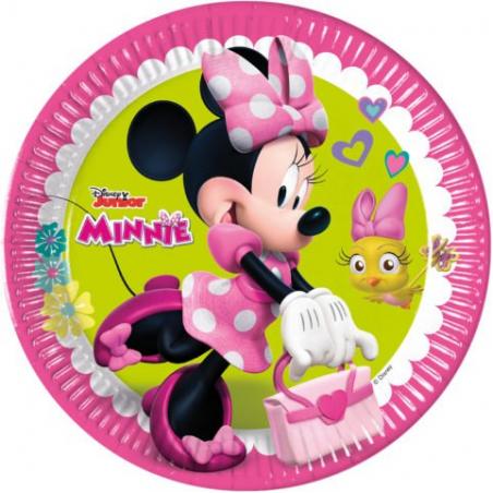 8 Assiettes Minnie