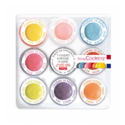 9 mini colorants artificiels en poudre