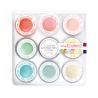 9 mini colorants artificiels en poudre "Pastel"