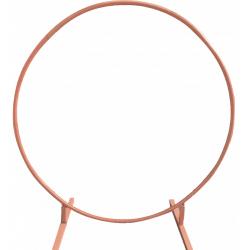 ARCHE CEREMONIE ANNEAU 2M METAL OR ROSE- DIA 19MM