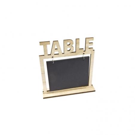 ARDOISE BOIS MARQUE "TABLE"