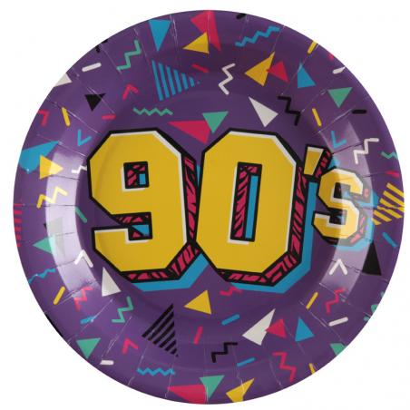 Assiette 90's