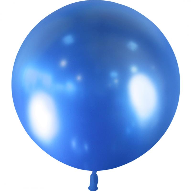 BALLON LATEX 2' BLEU BRILLANT