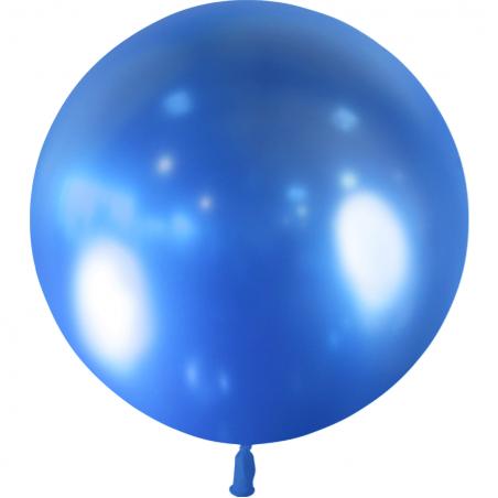 BALLON LATEX 2' BLEU BRILLANT