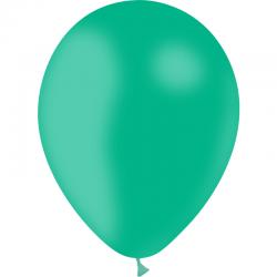 10 BALLONS LATEX MENTHE 12'