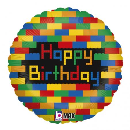 BIRTHDAY BLOCKS 18'' PACK