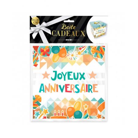 BOITE CADEAU MM JOYEUX ANNIVERSAIRE