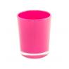 BOUGEOIR FUCHSIA BRILLANT DIA 5.6X6.5CM HT