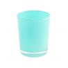 BOUGEOIR TURQUOISE BRILLANT DIA 5.6X6.5CM HT