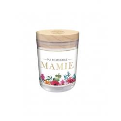 BOUGIE VERRE "FORMIDABLE MAMIE"