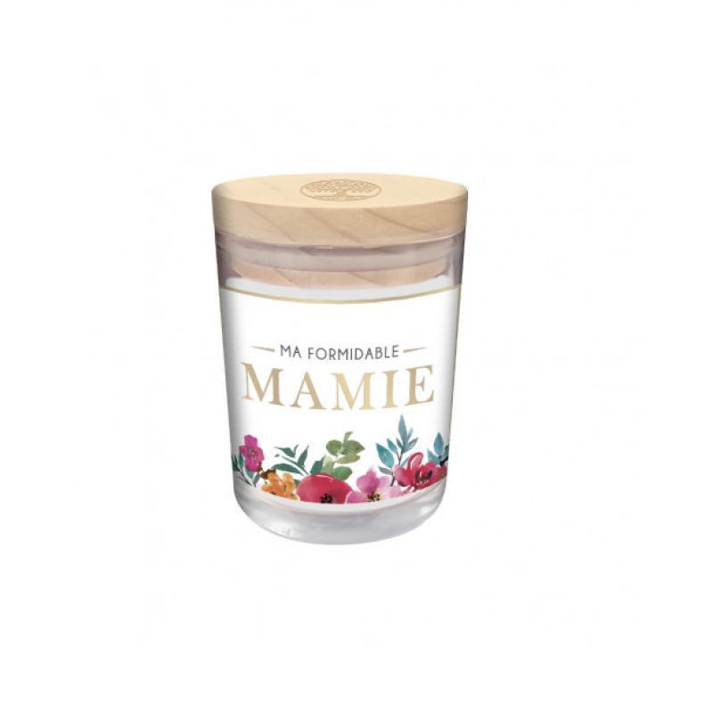 BOUGIE VERRE "FORMIDABLE MAMIE"