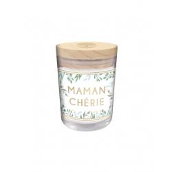 BOUGIE VERRE "MAMAN CHERIE"