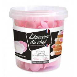 BOUTONS DE ROSE  AZYME ROSE / 15