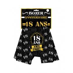 BOXER 18 ANS