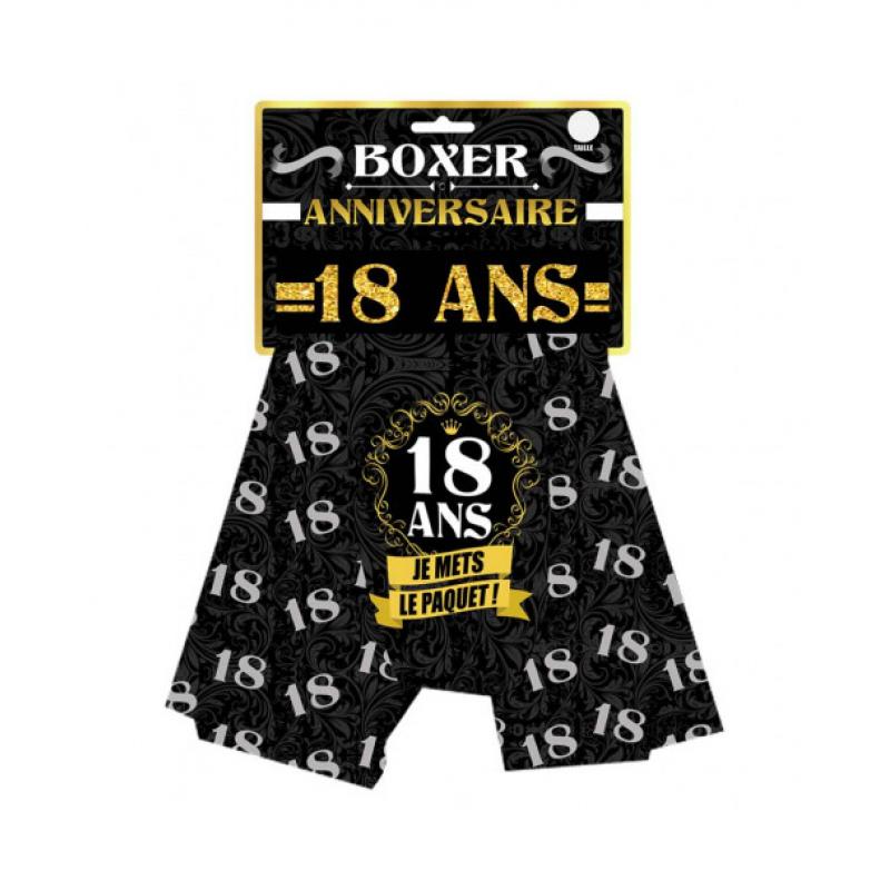 BOXER 18 ANS