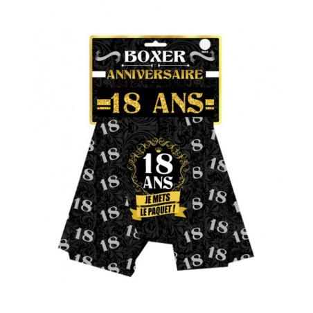 BOXER 18 ANS