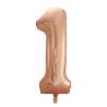 Ballon Chiffre 96cm 1 rose gold